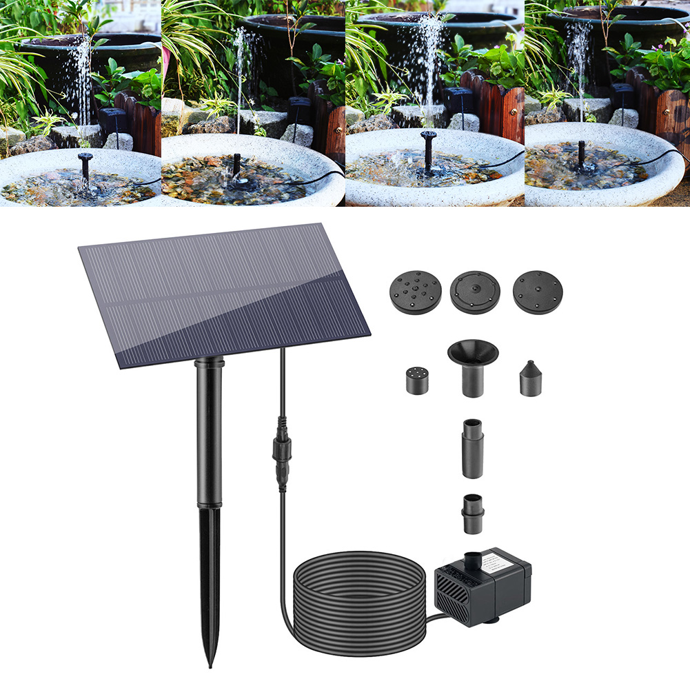 Aquarium Marine Tank - 5W 5V Wasserbrunnen Gartendekoration mit Pfahl