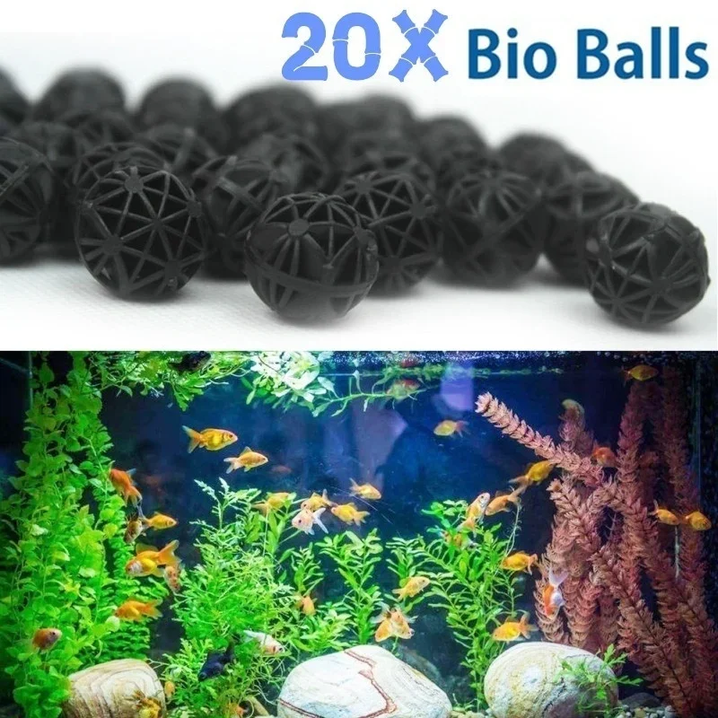 Aquarium Marine Tank - 20Pcs 16mm Aquarium Filter Bio Bälle