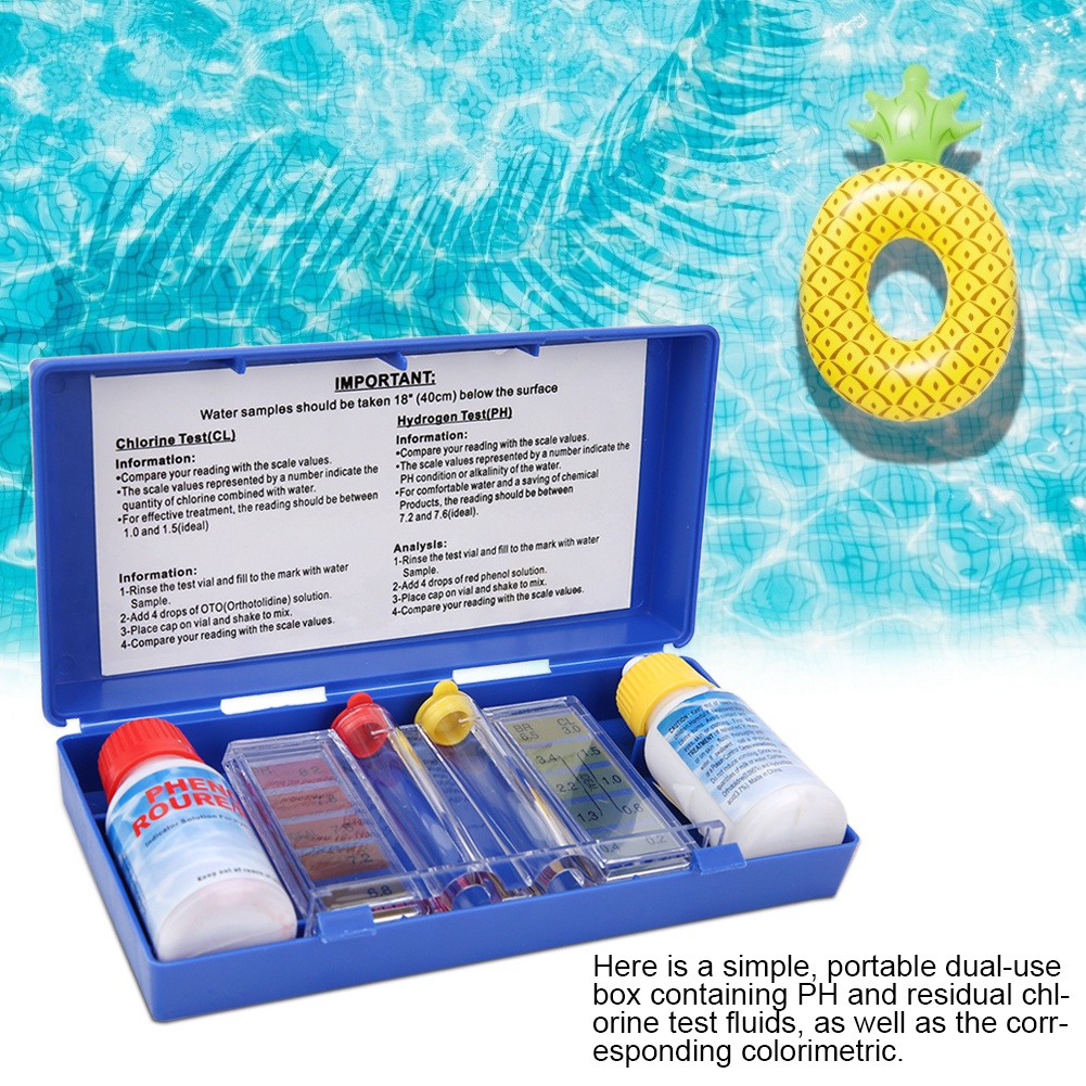 PH Chlor Wasserqualität Test K – Marine Test Kit Bewertung und Preis