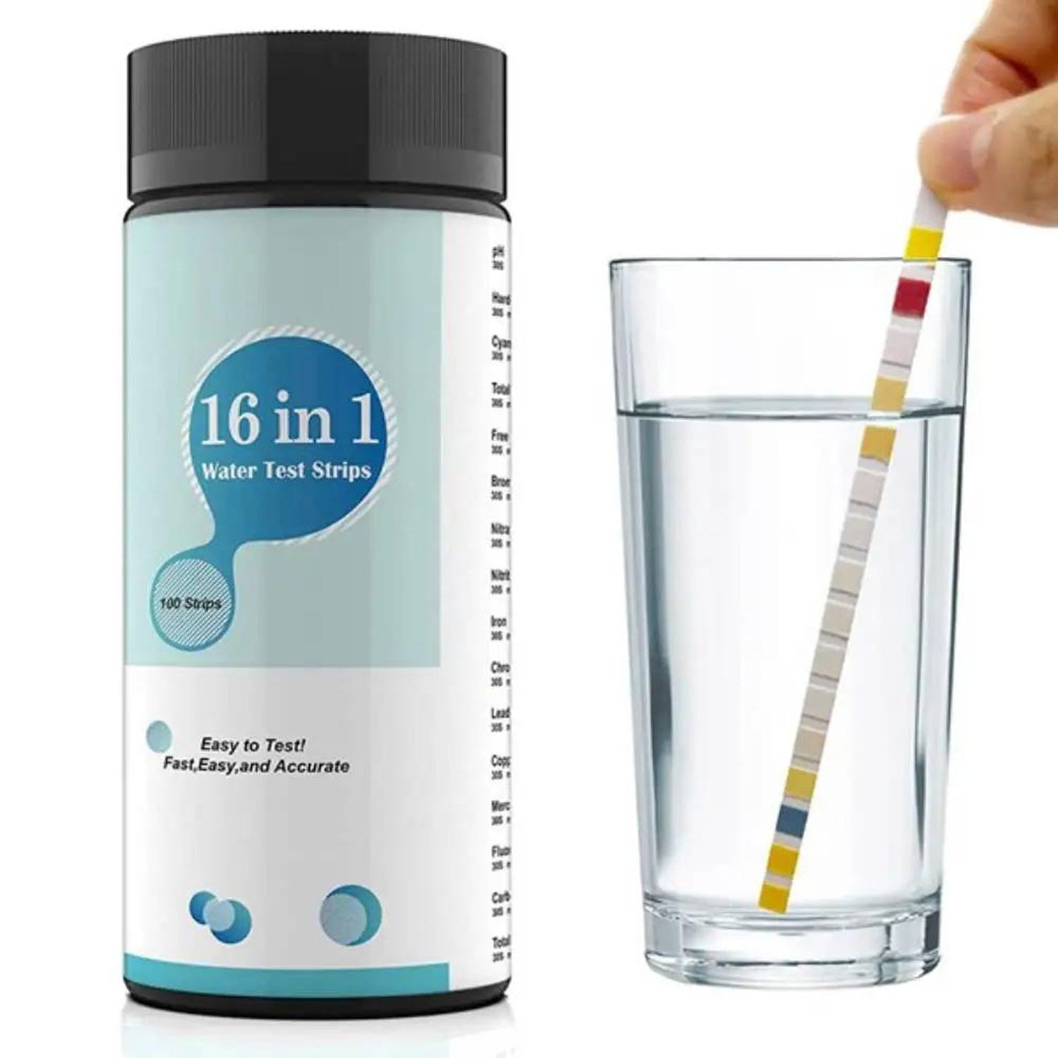 16-in-1 Wasserteststreifen, 10 – Marine Test Kit Bewertung und Preis