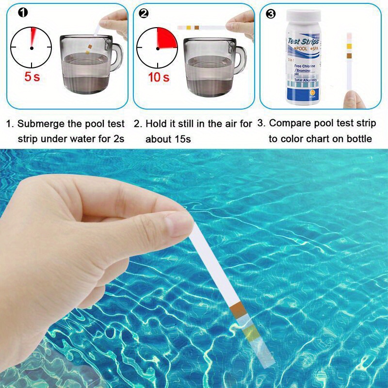 Chlor PH-Teststreifen SPA Schw – Marine Test Kit Bewertung und Preis